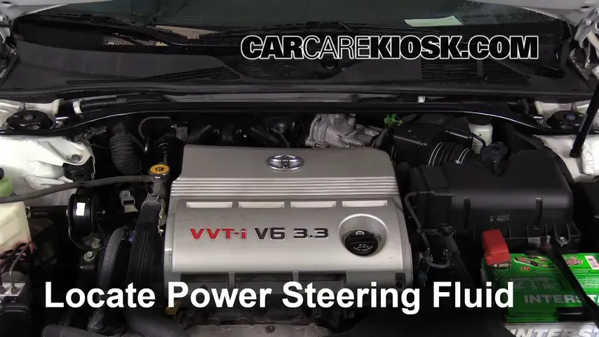 2006 Toyota Solara SLE 3.3L V6 Coupe Power Steering Fluid